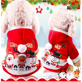 Áo chó mèo Giáng Sinh - Áo noel cho chó mèo