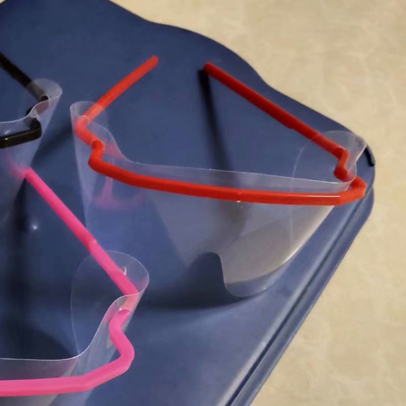 Kính Bảo Vệ Mặt Bằng Nhựa Chống Sương Mù Dùng Một Lần