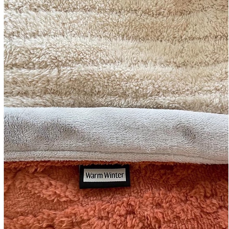 Chăn Lông Cừu , Chăn 𝓦𝓪𝓻𝓶 𝓫𝓵𝓪𝓷𝓴𝓮𝓽 Vặn Thừng 2M*2M3 Trơn Màu Cho Mùa Đông Ấm Áp