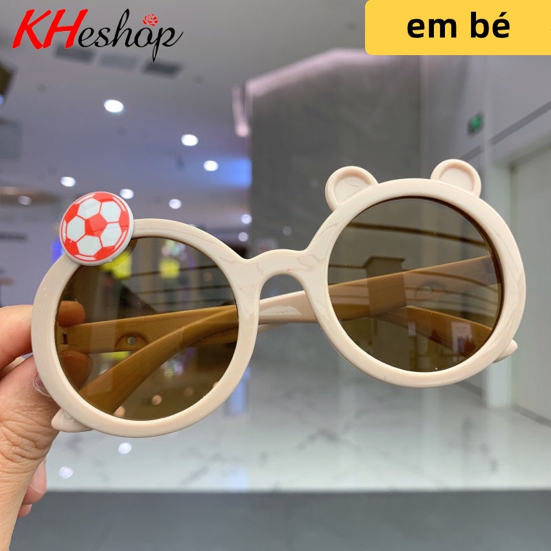 [Siêu Hot] Phong cách Hàn Quốc 2022, Kính Hoạt Hình Bóng đá kính chống nắng siêu hot cổ vũ Seagame 31 mã Y83134