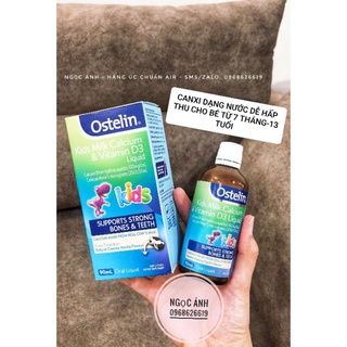 Canxi Milk Ostelin 90ml- dành cho bé từ 7 tháng chuẩn Úc