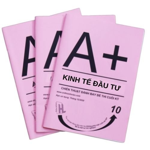 NEU TL hồng A+ Kinh Tế Đầu Tư