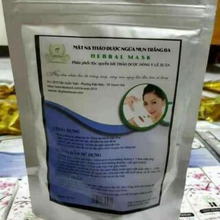 Bột mặt nạ thảo dược đông y lê xuân 200gr