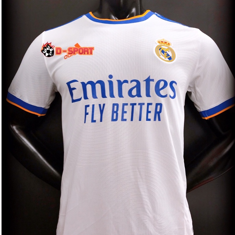 Quần Áo Bóng Đá CLB Real Madrid Home 20/21 - Hàng Nhập Thái - Vải Mè Cao Cấp