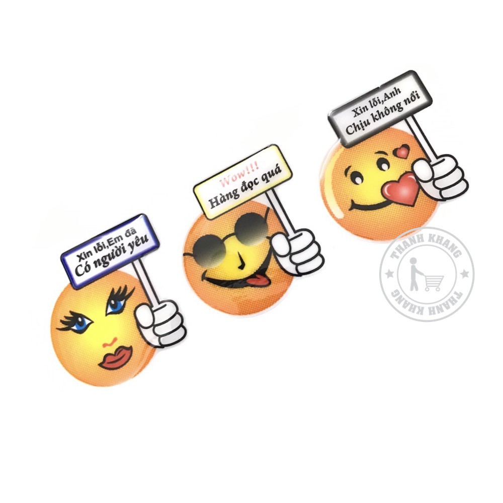 Bộ 3 tem dán trang trí thanh khang 006001574