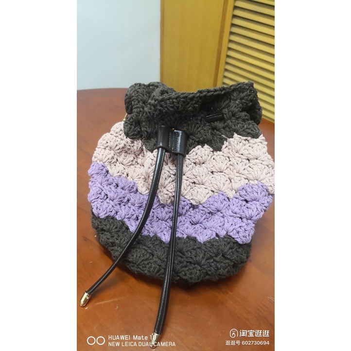 Dây rút miệng túi da PU