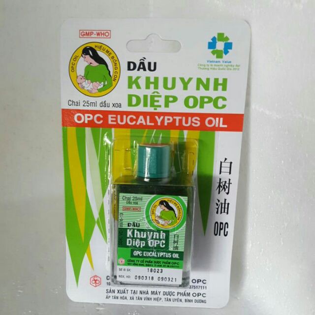 Dầu Khuynh Diệp OPC (25ml)