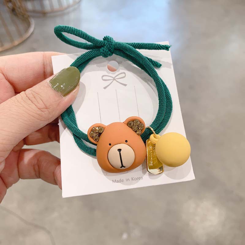 Dây Buộc Tóc Cao Su Hình Gấu Dễ Thương Cho Nữ