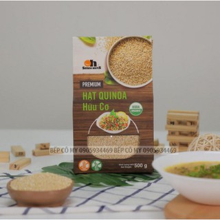 HẠT QUINOA TRẮNG HỮU CƠ (DIÊM MẠCH TRẮNG) HỘP 500G - Nhập Khẩu Từ Peru