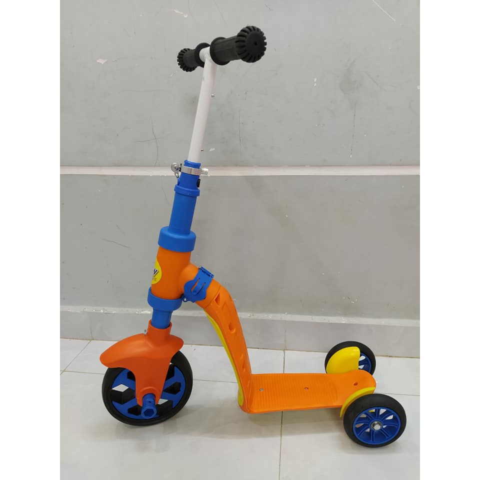 Xe trượt scooter và xe chòi chân 2 in 1