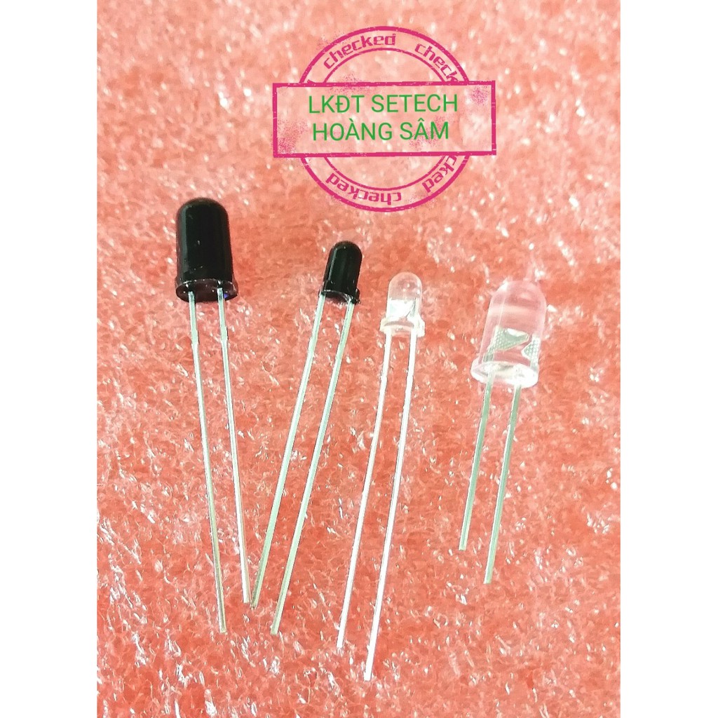 5 con LED thu, phát hồng ngoại 5mm F5,3mm F3