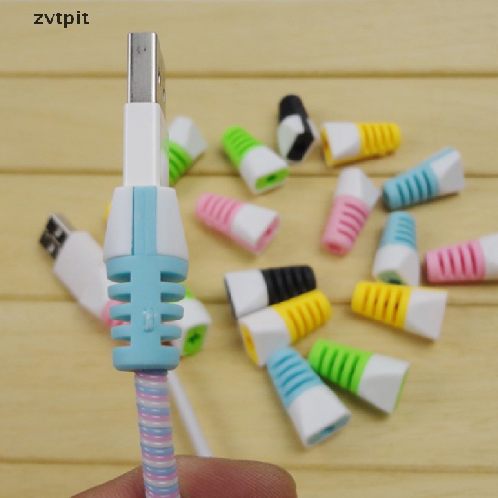[ZVPT] Charger Cable Saver Cover USB Charging Cord Protector for iPhone  DSF