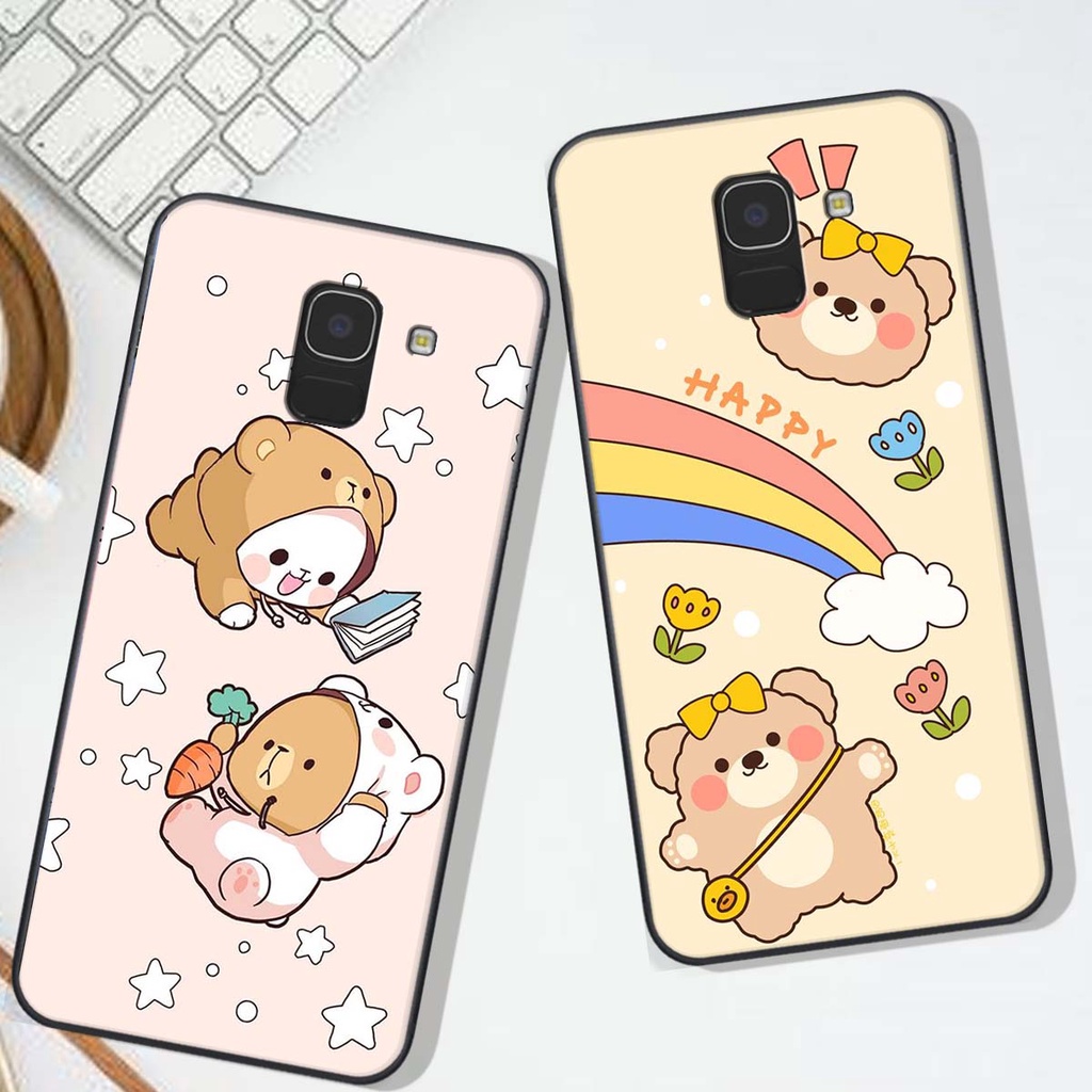 Ốp lưng Samsung J6 2018 in hình Gấu xinh xắn, Bò sữa đáng yêu,  ĐẸP -  RẺ - XINH - ĐỘC ĐÁO