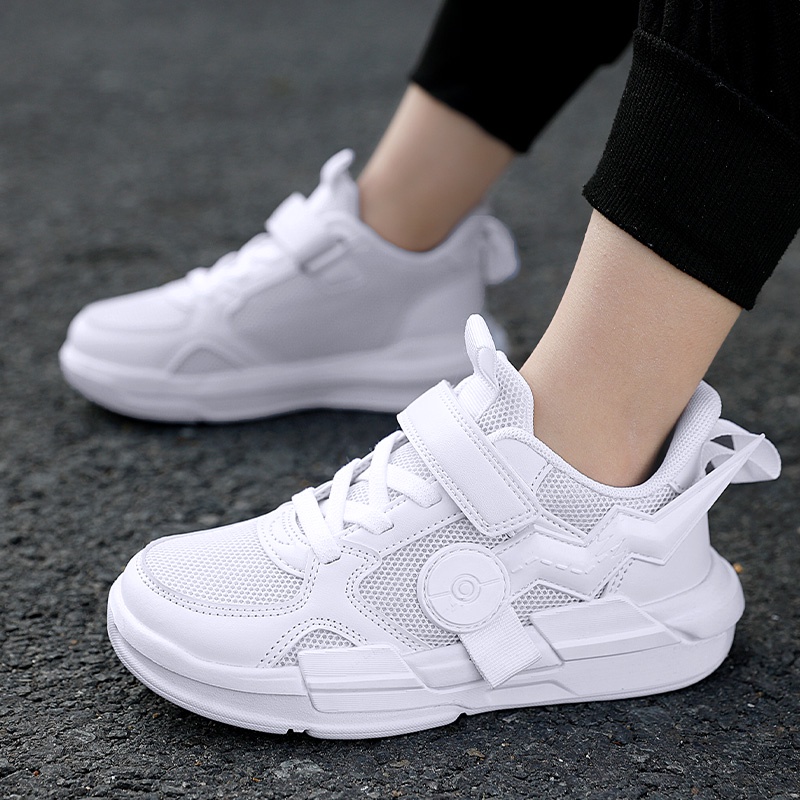 Giày Thể Thao Lưới Thoáng Khí Trọng Lượng Nhẹ Thời Trang Mùa Xuân Mới Cho Bé Trai Và Bé Gái