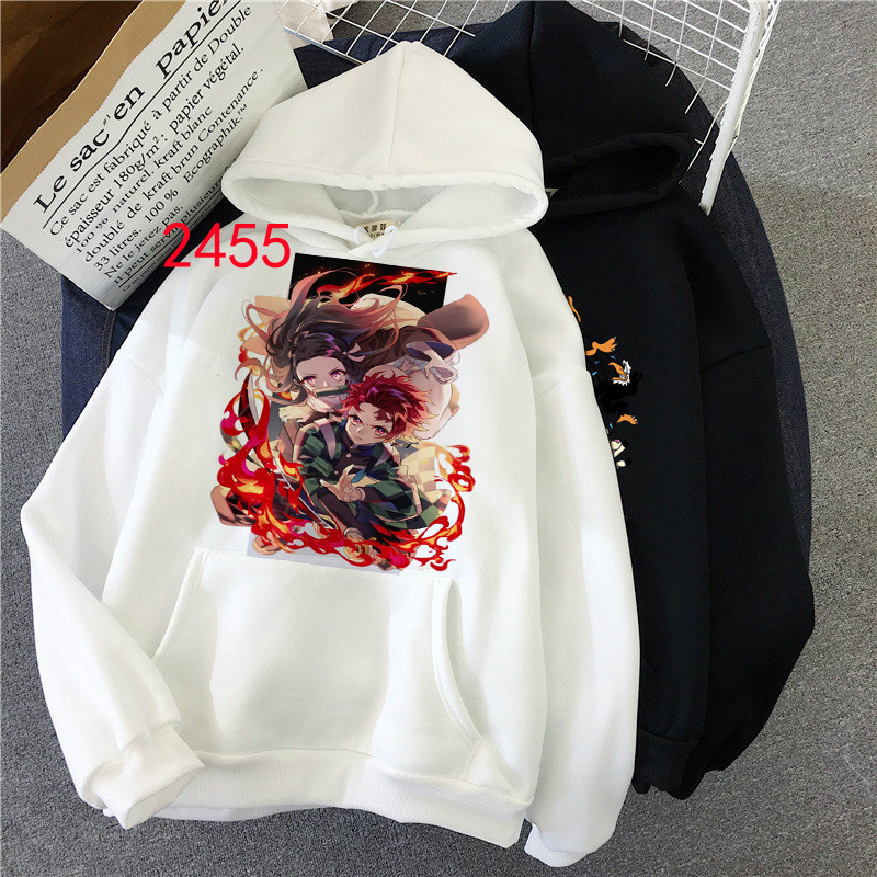 Áo Hoodie Họa Tiết Hoạt Hình Demon Slayer Anime Kimetsu No Yaiba Thời Trang Unisex | BigBuy360 - bigbuy360.vn