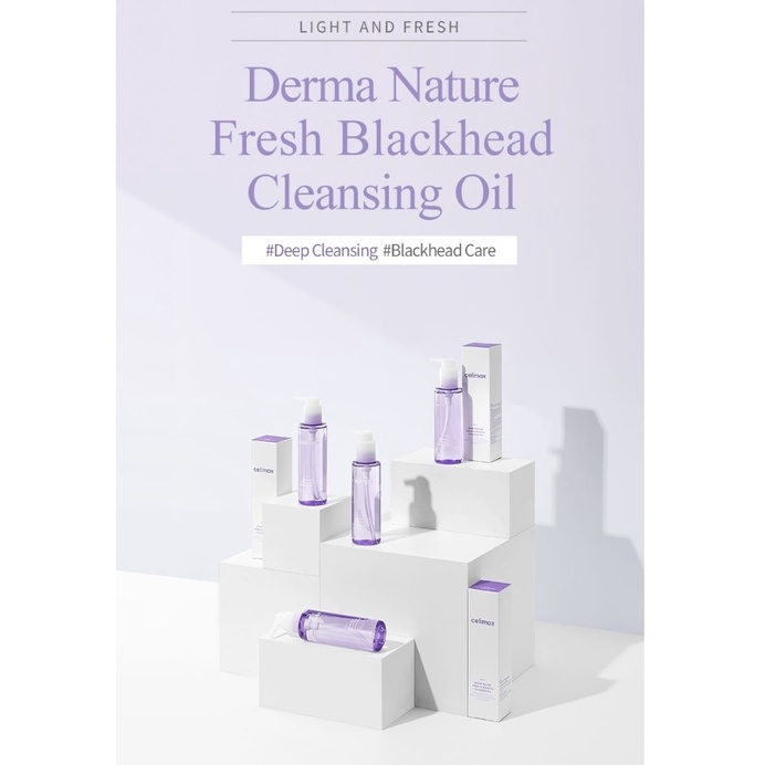 Dầu Tẩy Trang Loại Bỏ Mụn Đầu Đen Celimaxderma