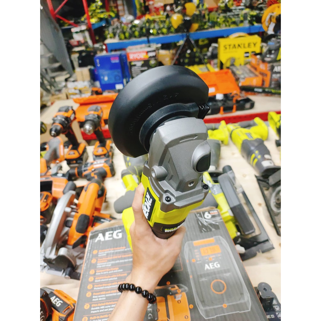 MÁY MÀI GỐC PIN RYOBI BẢNG HP