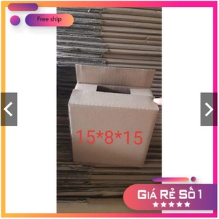 Hộp carton❌15x8x15❌freeship❌ giá rẻ nhất