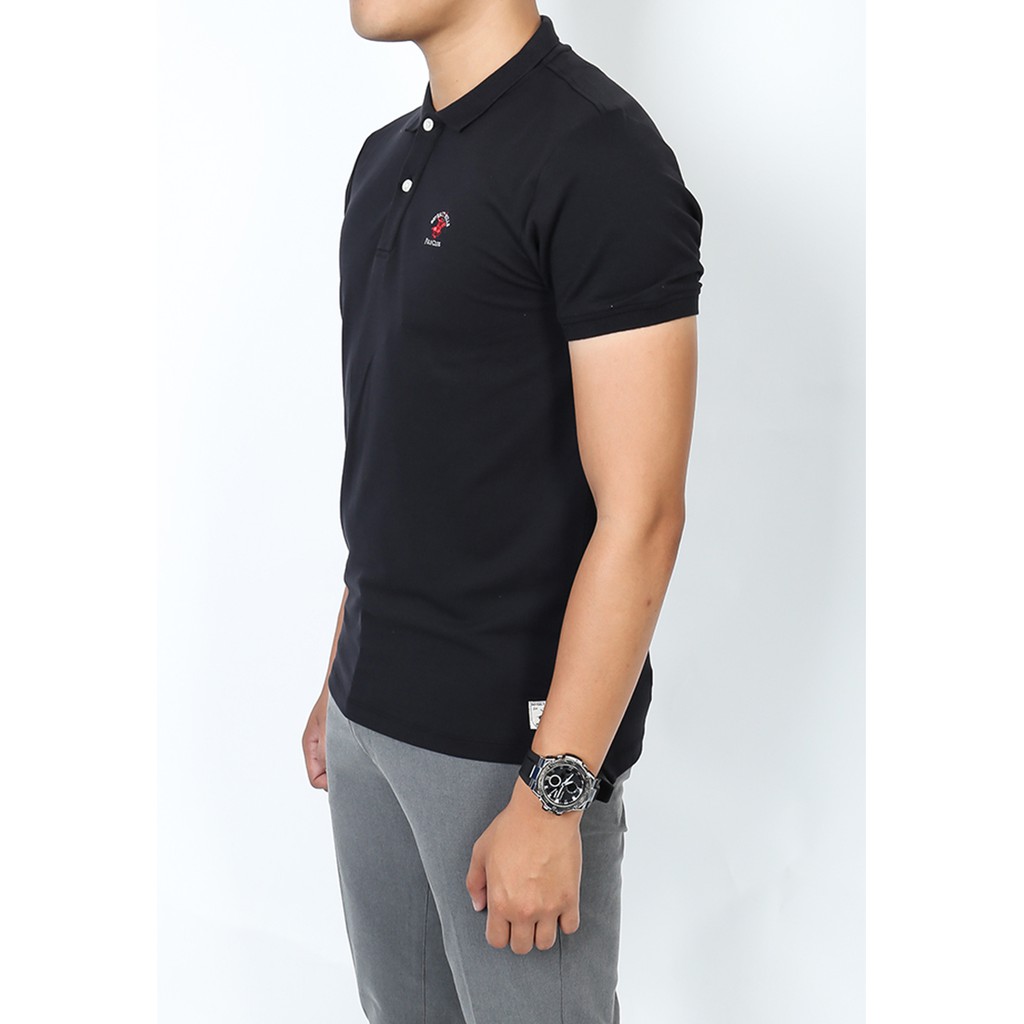 [Mã LT50 giảm 50k đơn 250k] [Mã FAMALLT5 giảm 15% đơn 150K] Áo thun Beverly Hills Polo Club màu đen - MAPN0030