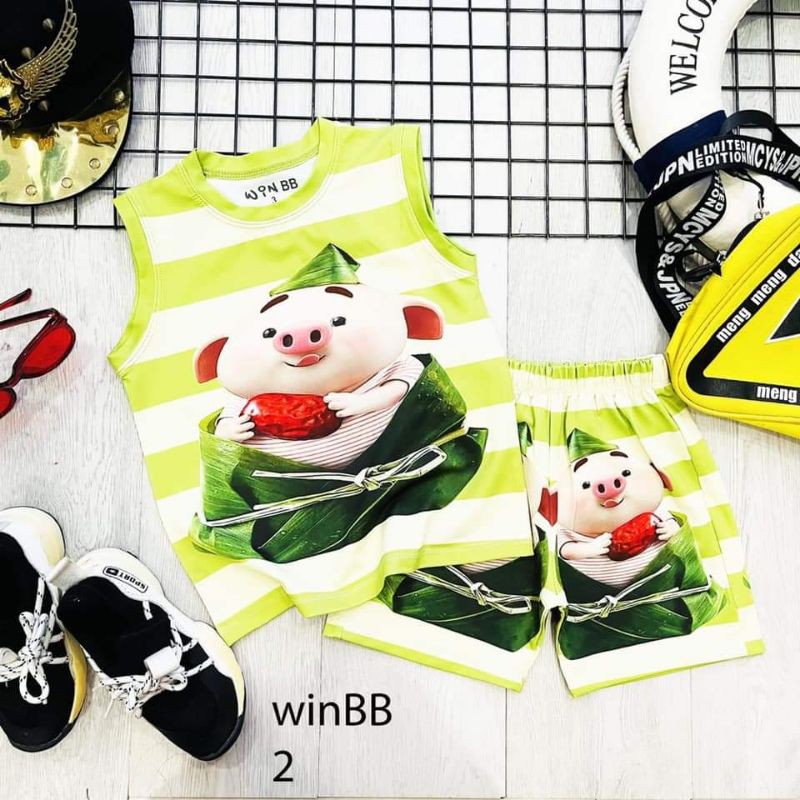 Bộ lạnh sát nách heo bánh ú Win BB size 3-10