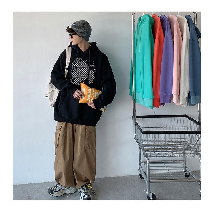 Áo hoodie nam nữ, Áo sweater nỉ nam nữ from rộng Unisex chất nỉ ngoại siêu dày dặn