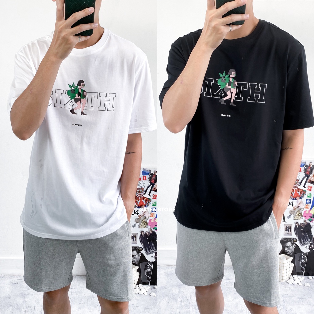 Áo Phông Nam Nữ GATE6 Camilo, thun cổ tròn Unisex 100% cotton vải mềm local brand - #G0031