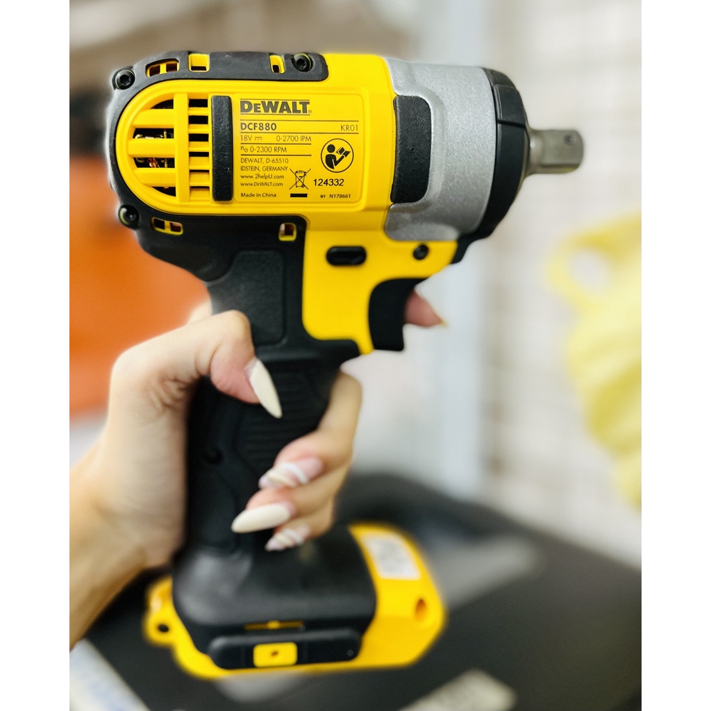 DEWALT - Máy siết bu lông pin DEWALT DCF880N-KR 18V 1/2'' body