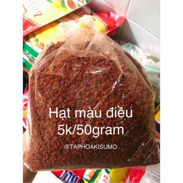 Hạt màu điều (Hạt cà ri) Ông Chà Và 50 gram