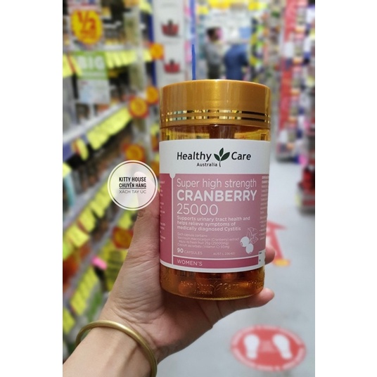 VIÊN HỖ TRỢ TIẾT NIỆU HEALTHYCARE CRANBERRY COSY 25000_ CHUẨN BILL