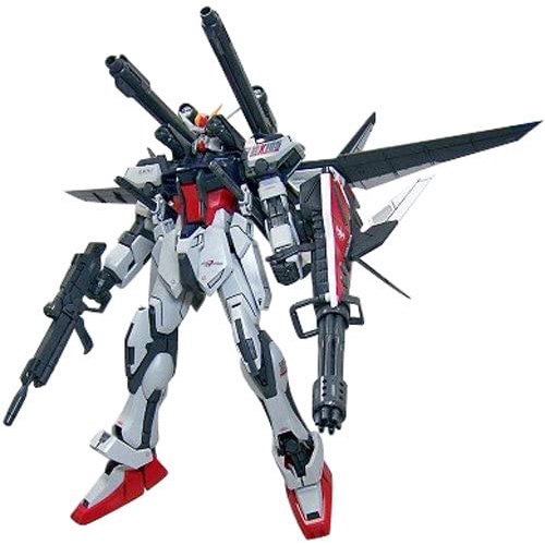 Gundam MG 008 GAT-X105 Strike E + I.W.S.P kèm base Mô hình nhựa lắp ráp
