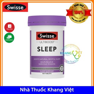Swisse Ultiboost Sleep hỗ trợ ngủ ngon 100 viên