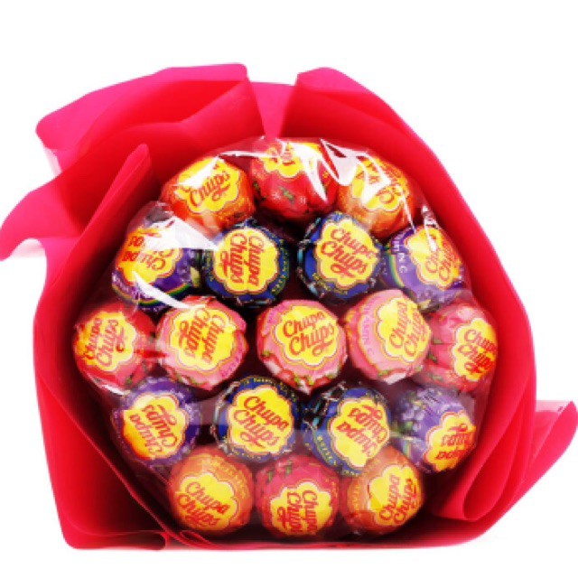 Bịch 48 que Kẹo mút Chupa Chups sắc màu Cola thơm ngon