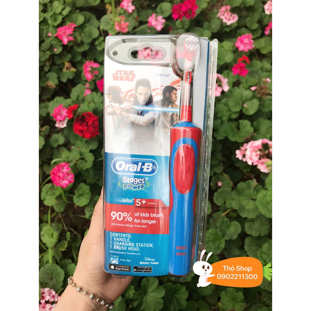 Bàn Chải Điện Oral-B Trẻ em - hàng Úc