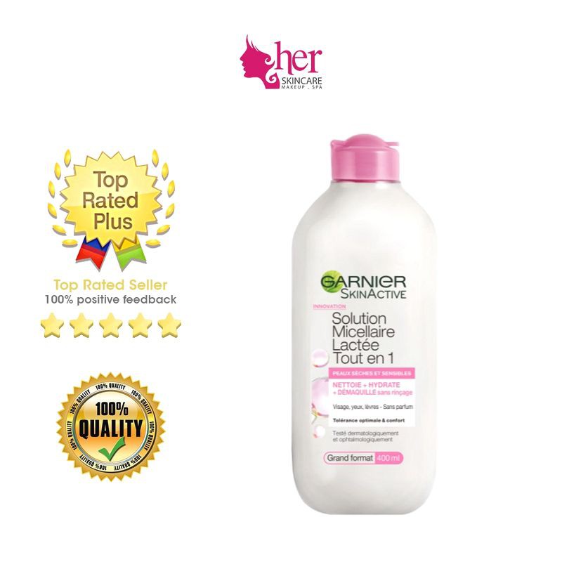 [AUTH - ĐỦ BILL] [HÀNG CHÍNH HÃNG] Tẩy trang Garnier Chính Hãng 400ml | BigBuy360 - bigbuy360.vn