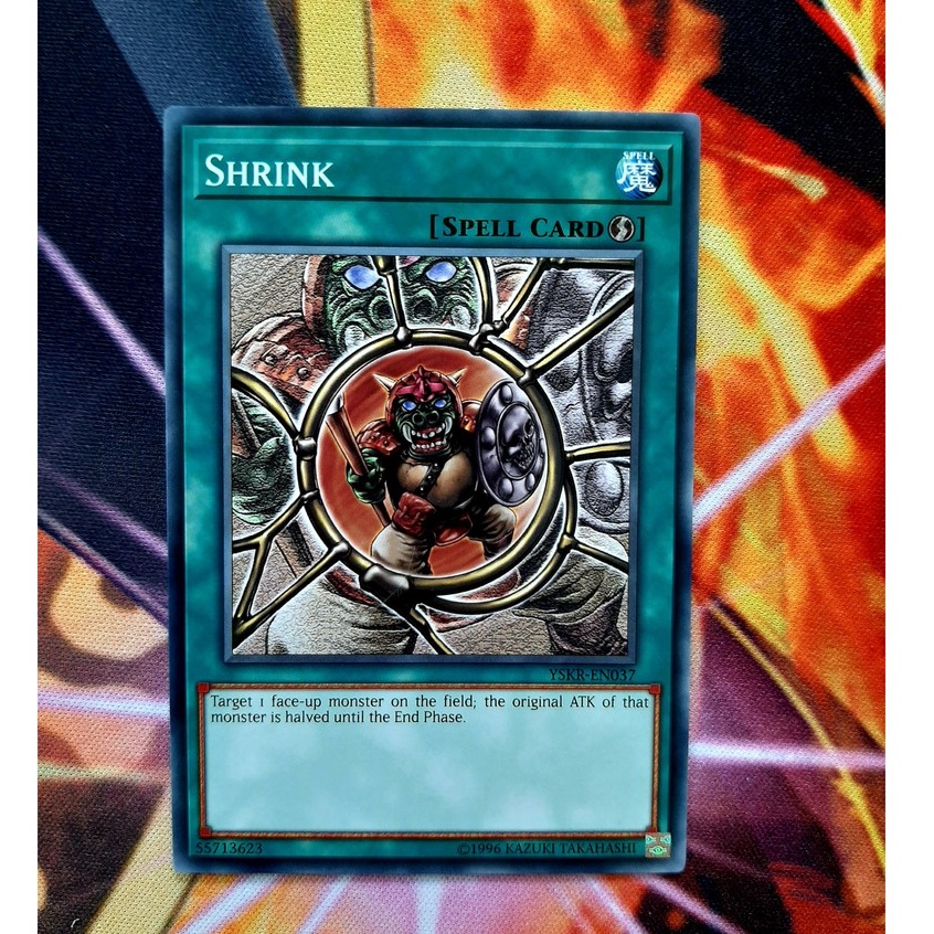 Thẻ Bài Mint90 Yugioh Spell Shrink - Common