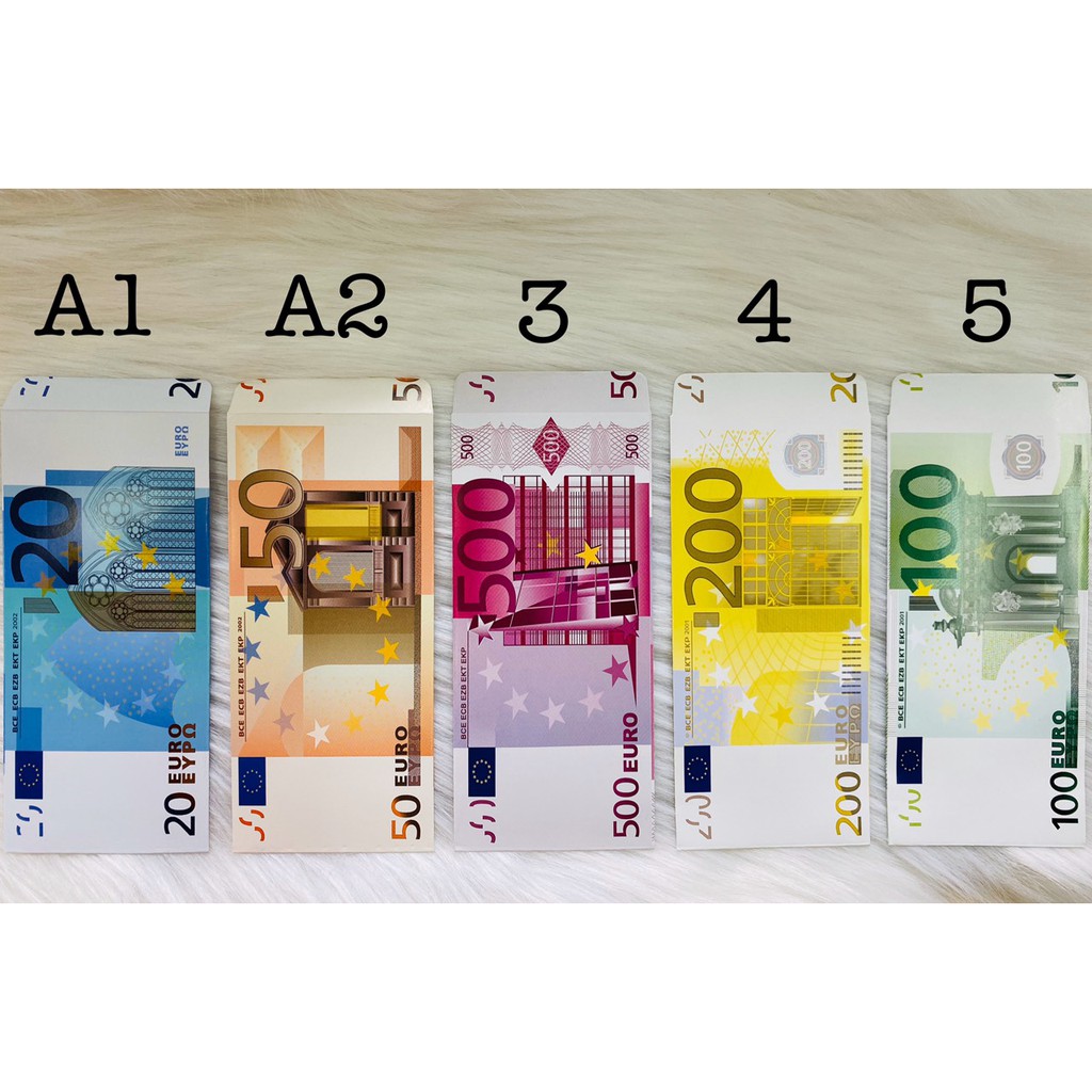 2 bao lì xì EURO