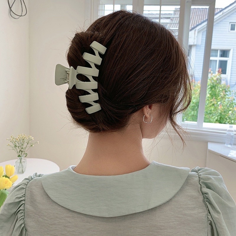 Kẹp Tóc Càng Cua Răng Cá Mập Phong Cách Hàn Quốc