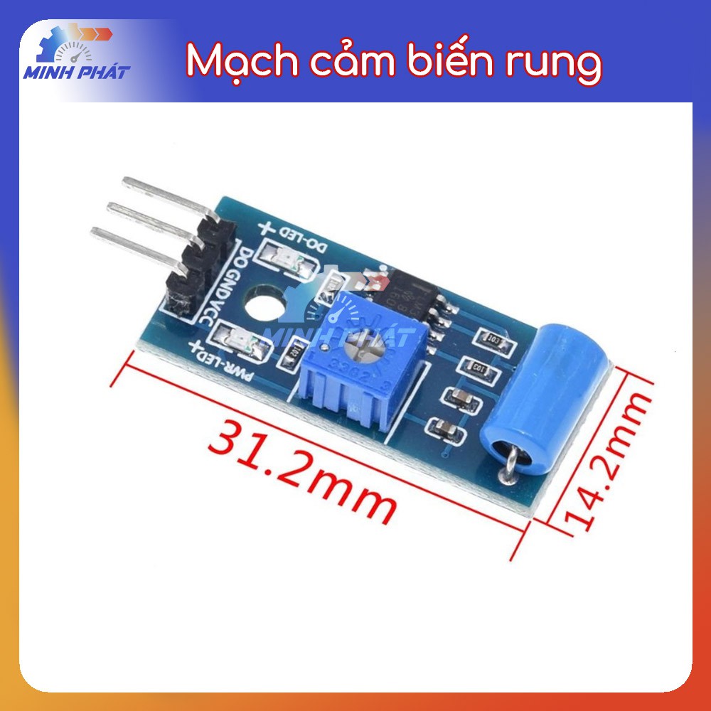 Mạch cảm biến rung cảm biến động cảm biến rung động SW420