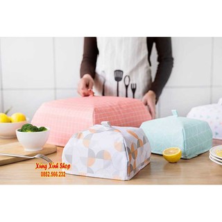 Lồng bàn gấp gọn giữ nhiệt