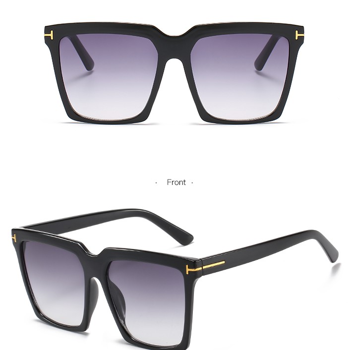 Kính Mát Gọng Vuông Phong Cách Vintage Cho Nam Và Nữ