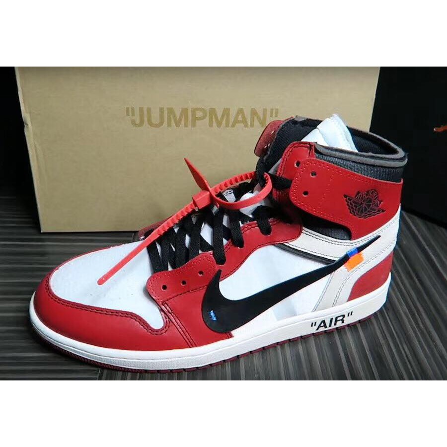 Giày Air Jordan 1 Retro High OG 10X OF WHITE