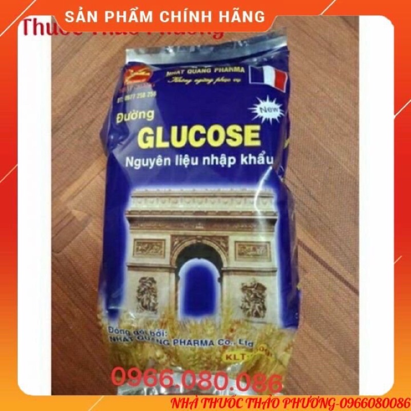 ✅Đường GLUCOSE⚡️FREESHIP ĐƠN TỪ 50k⚡️giải độc,lợi tiểu,người mệt mỏi suy nhược,tiêu chảy,ngộ độc gan,say rượu...........