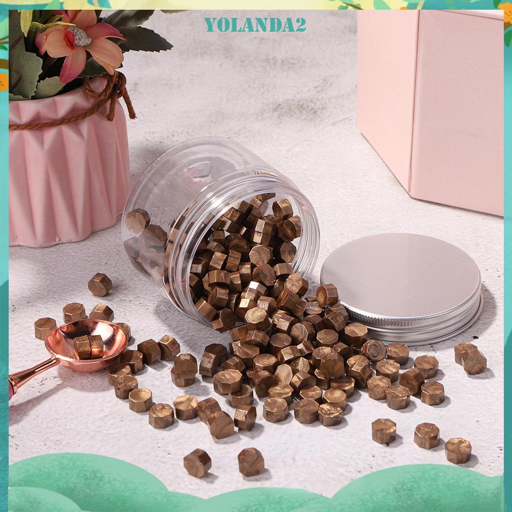 Hộp 200 Hạt Sáp Niêm Phong Bì Thư Phong Cách Vintage Độc Đáo