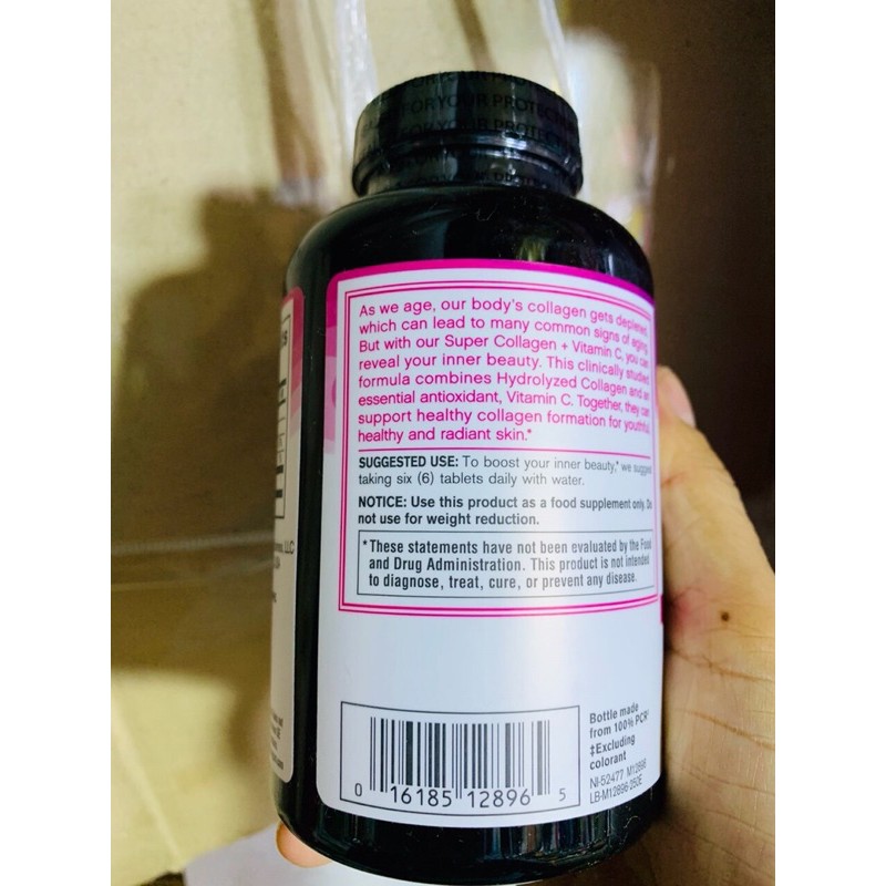 Viên uống đẹp da Neocell Biotin Super Collagen + C with biotin chai 360 viên của Mỹ