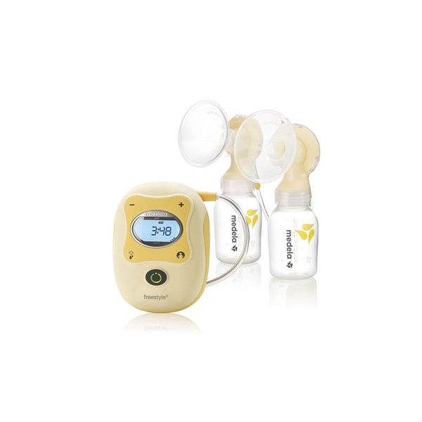 Máy hút sữa Medela Freestyle - máy hút sữa điện đôi Medela nhỏ gọn tiện lợi có pin sạc tích hợp