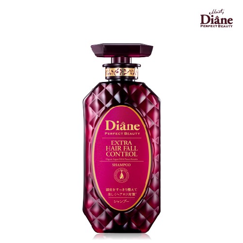 Combo Gội xả dành cho tóc yếu, rụng nhiều, nhiều gàu Moist Diane Extra Hair Fall Control 450mlx2