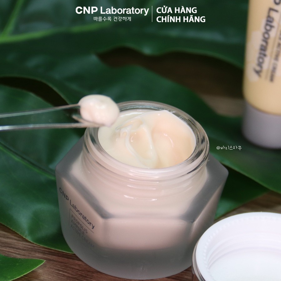 Kem dưỡng keo ong tái tạo phục hồi da CNP Laboratory Propolis Active Cream 50ml