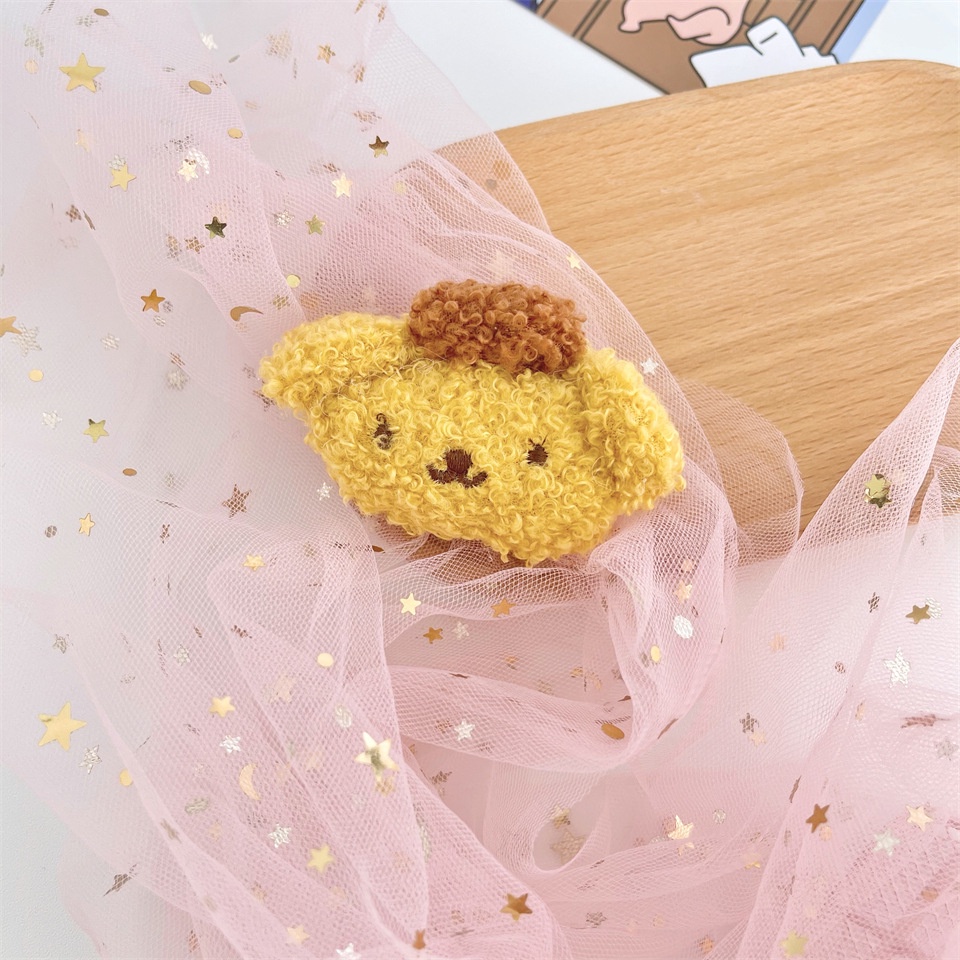 Ghim Cài Áo Hình Chó Cinnamon Melody Pudding KT Hoạt Hình Mới