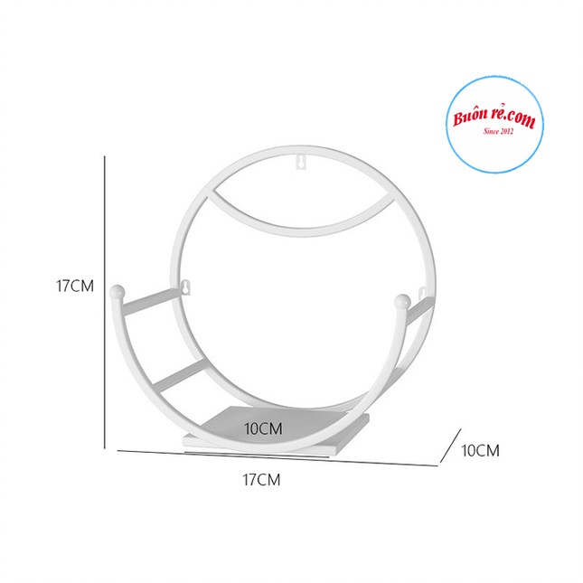 Giá treo cây cảnh hình tròn xinh xắn - Giá treo chậu hoa ở ban công - 01423