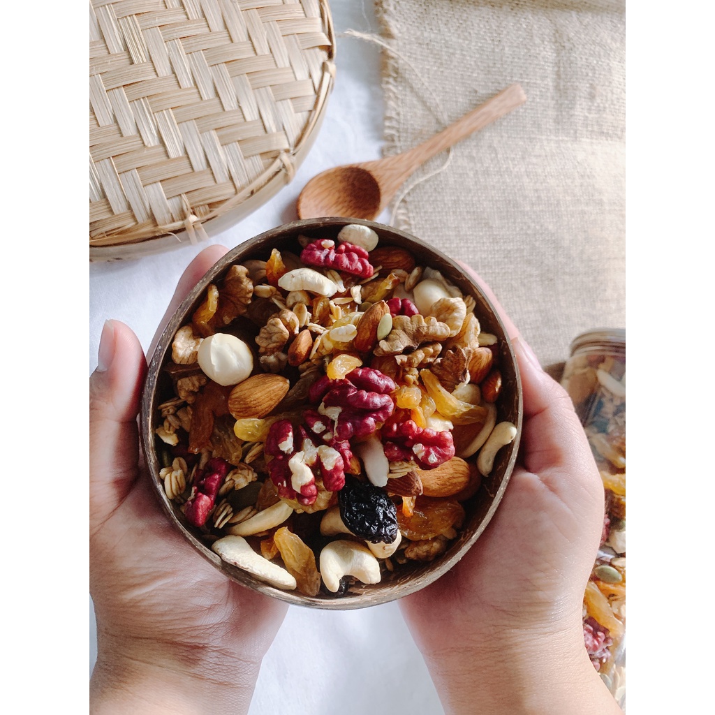 GRANOLA 80% SIÊU HẠT CHUẨN- SHOP TÙNG LINH